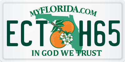 FL license plate ECTH65