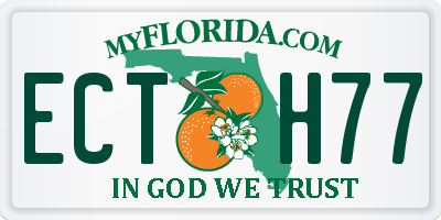FL license plate ECTH77
