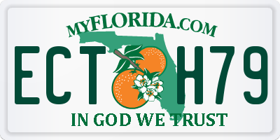 FL license plate ECTH79