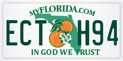 FL license plate ECTH94