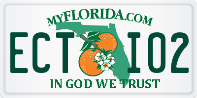 FL license plate ECTI02