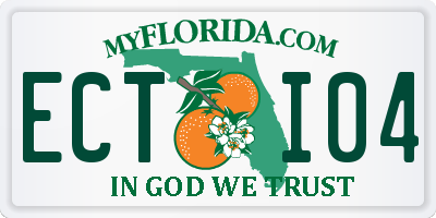 FL license plate ECTI04