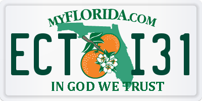 FL license plate ECTI31