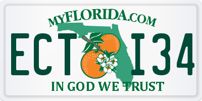 FL license plate ECTI34