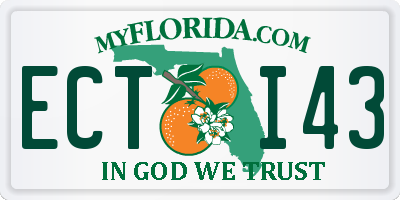 FL license plate ECTI43