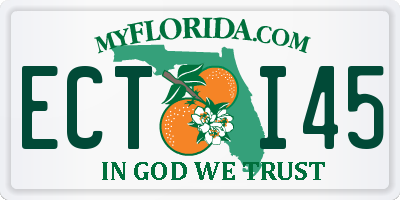 FL license plate ECTI45