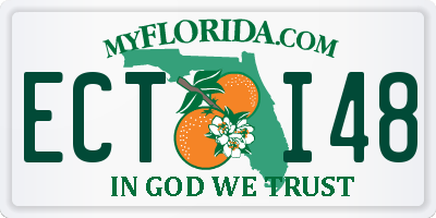 FL license plate ECTI48