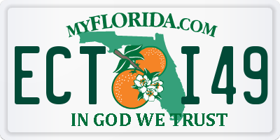 FL license plate ECTI49