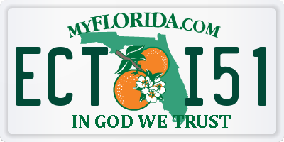 FL license plate ECTI51
