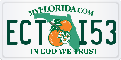 FL license plate ECTI53