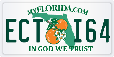 FL license plate ECTI64