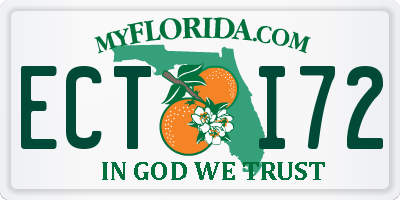 FL license plate ECTI72