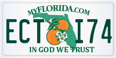 FL license plate ECTI74