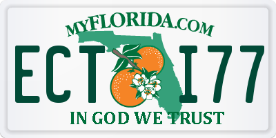 FL license plate ECTI77