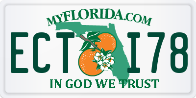 FL license plate ECTI78