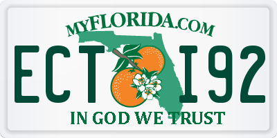 FL license plate ECTI92