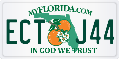 FL license plate ECTJ44