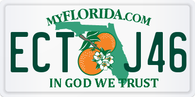 FL license plate ECTJ46