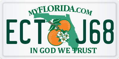 FL license plate ECTJ68
