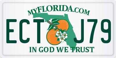 FL license plate ECTJ79