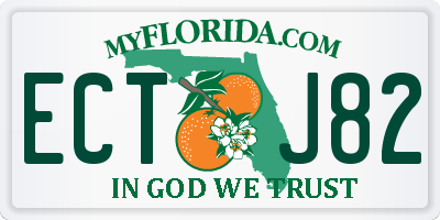 FL license plate ECTJ82