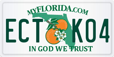 FL license plate ECTK04