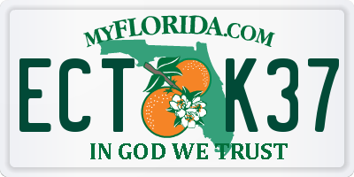 FL license plate ECTK37