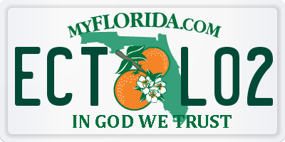 FL license plate ECTL02