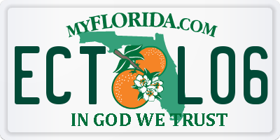 FL license plate ECTL06