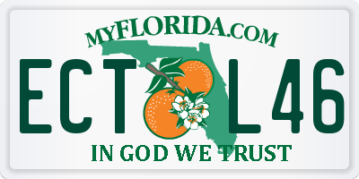 FL license plate ECTL46