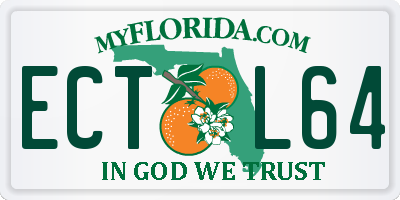 FL license plate ECTL64
