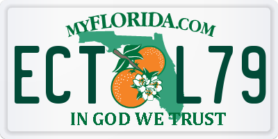 FL license plate ECTL79
