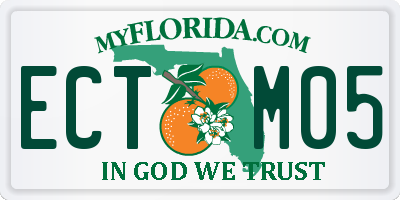 FL license plate ECTM05