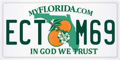 FL license plate ECTM69