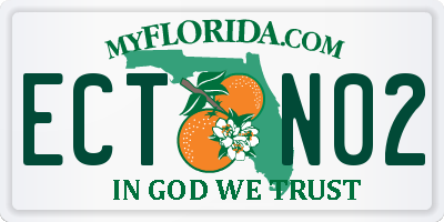 FL license plate ECTN02