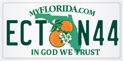 FL license plate ECTN44