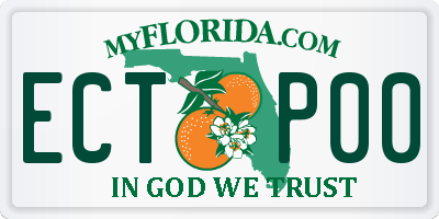 FL license plate ECTP00