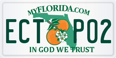 FL license plate ECTP02