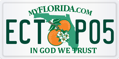 FL license plate ECTP05