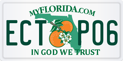 FL license plate ECTP06