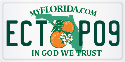 FL license plate ECTP09