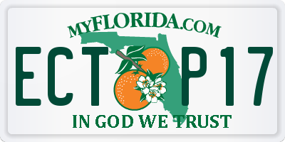 FL license plate ECTP17