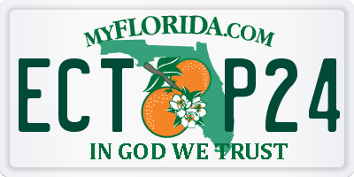 FL license plate ECTP24