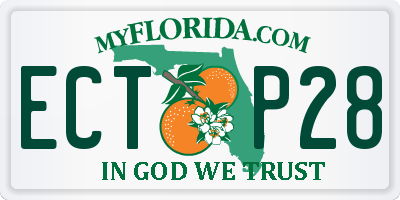 FL license plate ECTP28