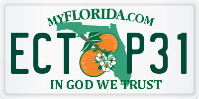 FL license plate ECTP31