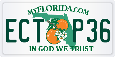 FL license plate ECTP36
