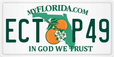 FL license plate ECTP49