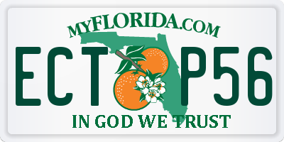 FL license plate ECTP56