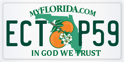 FL license plate ECTP59