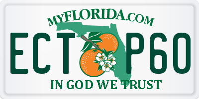 FL license plate ECTP60